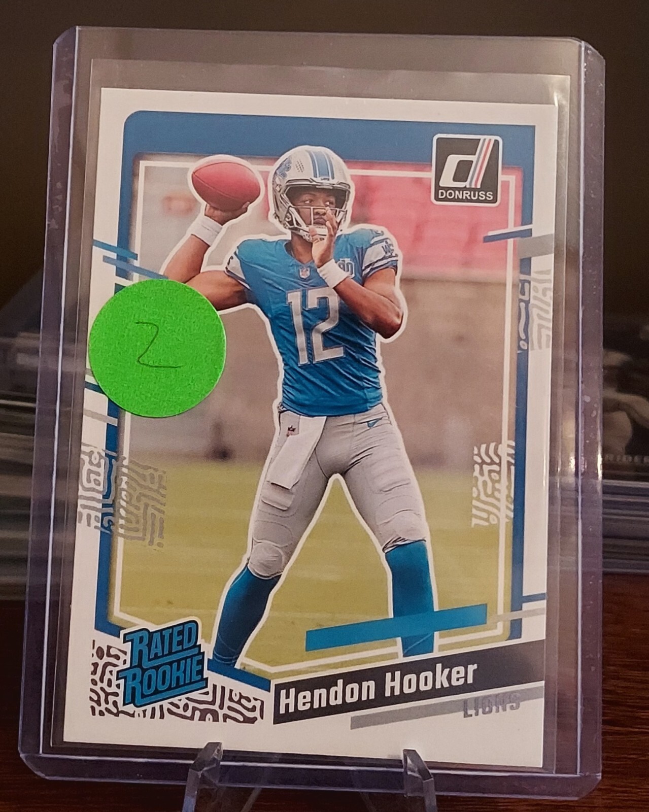 2023 Donruss  Rated Rookie #329 Hendon Hooker