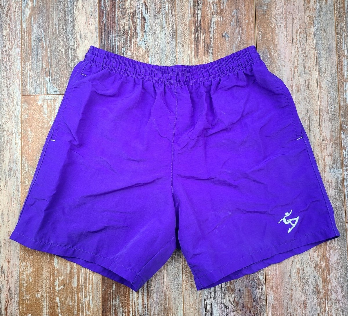 UZZI Men's Dry Fast Nylon Walking Shorts - Active Swim Trunks With 4.5 Inch Inseam