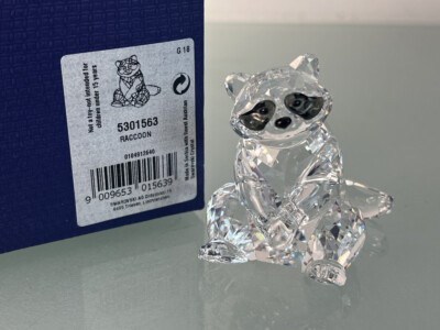 Swarovski Figurine 5301563 Raccoon 5.6cm. Original packaging