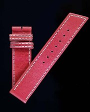 Ecclissi 20mm x 20mm Red Leather Strap 21620