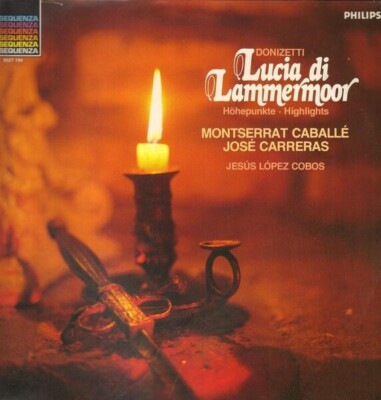 Donizetti Lucia Di Lammermoor NEAR MINT Philips Vinyl LP