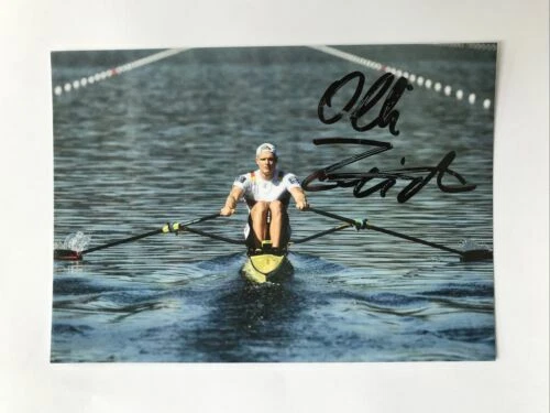 Markenlose Autogramme & Autographen Autogrammkarte Rudern