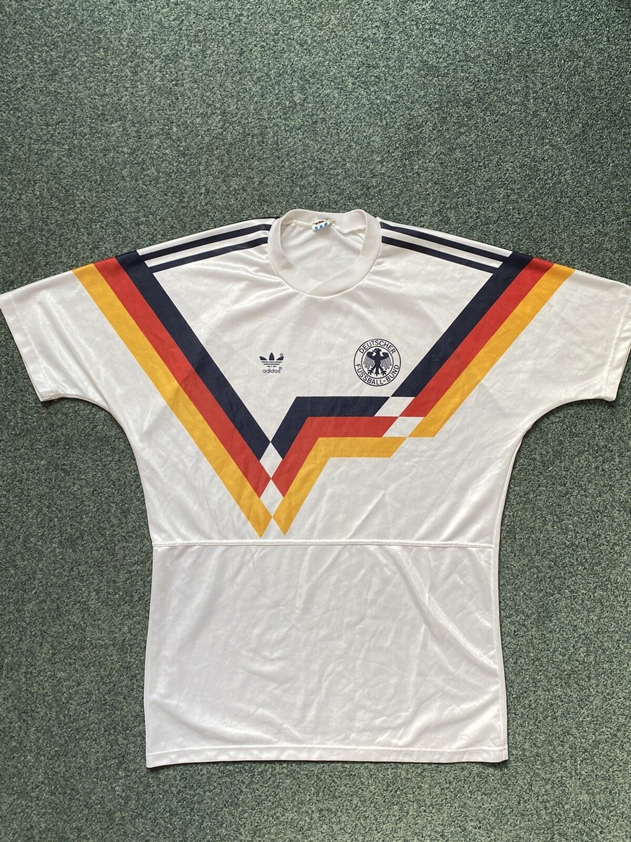 ウェア 90S GERMANY NATIONAL TEAM adidas BENZ L GERMANY NATIONAL TEAM 1990 HOME FOOTBALL SHIRT SOCCER JERSEY