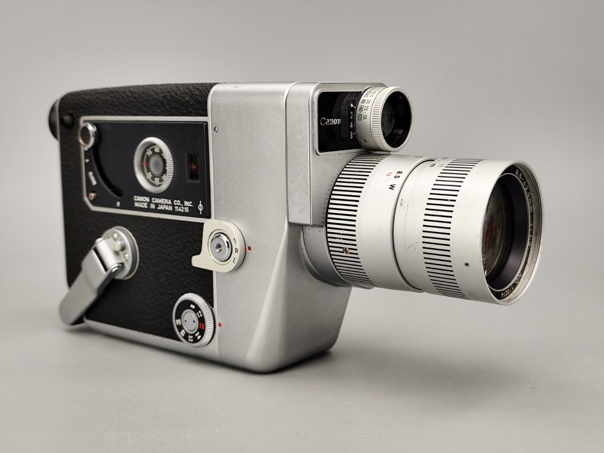 Vintage Canon Cine Zoom 512 Wind Up Mechanical 8mm Film Movie