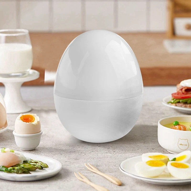 Egg Pod Microwave Egg Boiler Cooker Egg Steamer Perfectly Eggs and DetU6