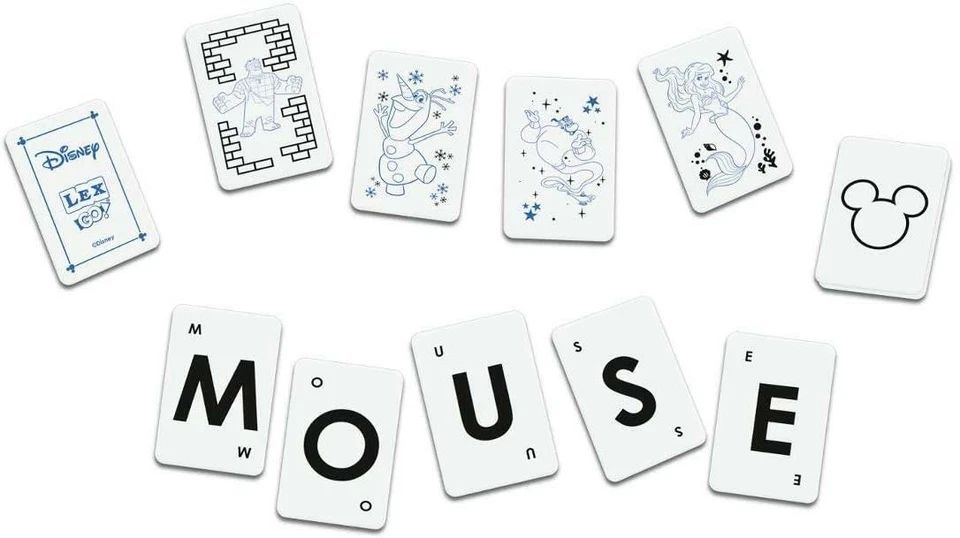 Winning Moves Disney Lex Go Words Fast Thinking Educational Kids Memory Game - Image 3 of 3