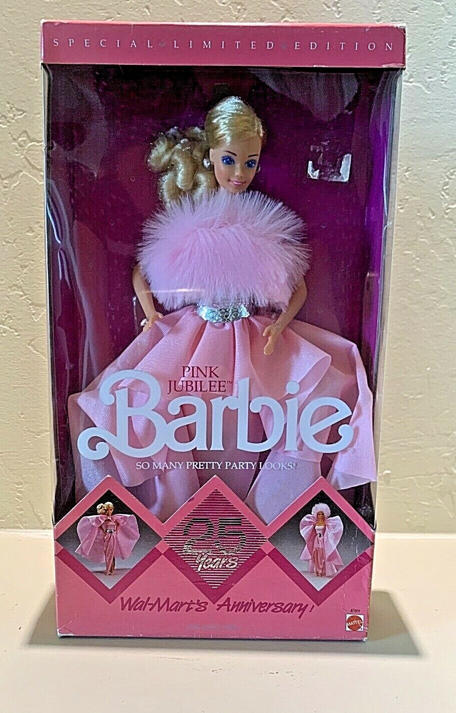 pink jubilee barbie 1987