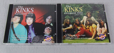 The Kinks - Greatest Hits Volume One and Volume Two (2 CD Lot, 1997)