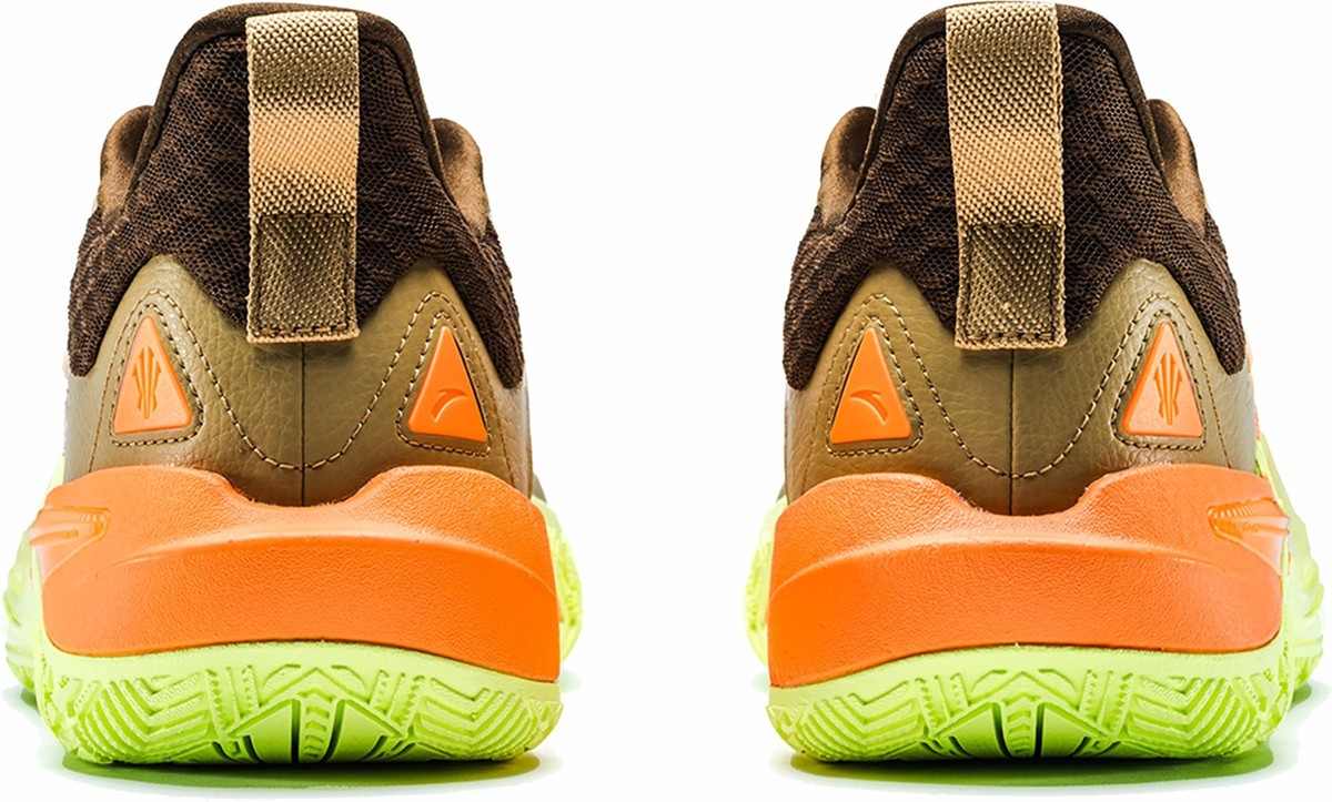 ANTA KAI 1 Speed Brown/Green/Orange Kyrie Irving Basketball  display picture 2