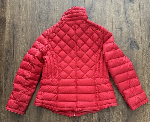 Michael Kors Woman’s Hooded Packable Down Coat Red Size LargeGreat Cond - Bild 3 von 10