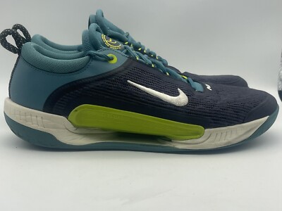 Nike Court Zoom NXT HC Tennis Shoes Gridiron Grey Teal DV3276-300