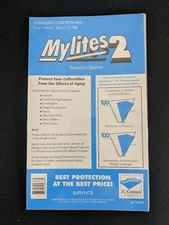 50 - E. Gerber Mylites 2 Mylar Standard Size Comic Book Bags 725M2 7 ¼  ” X 10 ½