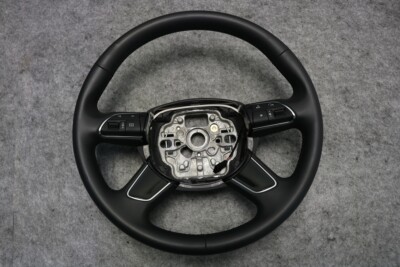 Genuine Audi A6 A7 4G Steering Wheel Leather Multifunction 4G0419091M MFL Black