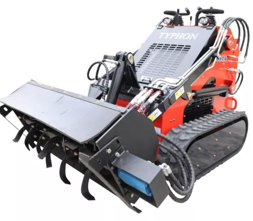 New 1,800lbs Mini SkidSteer Loader 23HP Gas EPA B&S Engine Multiple Attachments