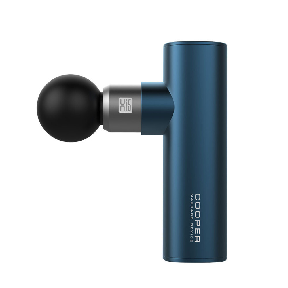 Mini pistolet de massage musculaire compact Noir avec 4 têtes pour récupération
