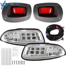 For EZGO RXV Factory Style Golf Cart LED Headlight Tail Light Kit 2008 09-2015