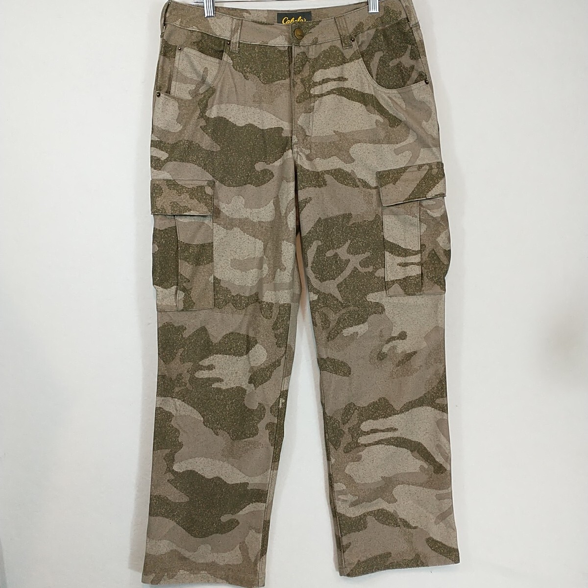 Pantalon Cabela's Camouflage Homme - Taille 46 (45x31) - Cargo Avec Cordon - Chasse Extérieur