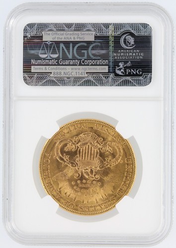 1903-S Liberty Head Double Eagle NGC MS63 $20 San Francisco Minted Gold Coin - Picture 3 of 4