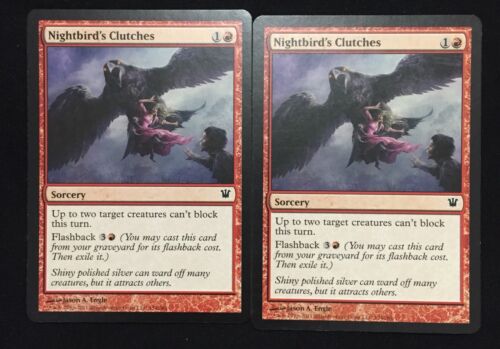 MTG 2x Nightbird's Clutches Innistrad - Picture 1 of 2