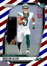 Braelon Allen 2024 Panini Prizm Red White & Blue Prizm RC #311