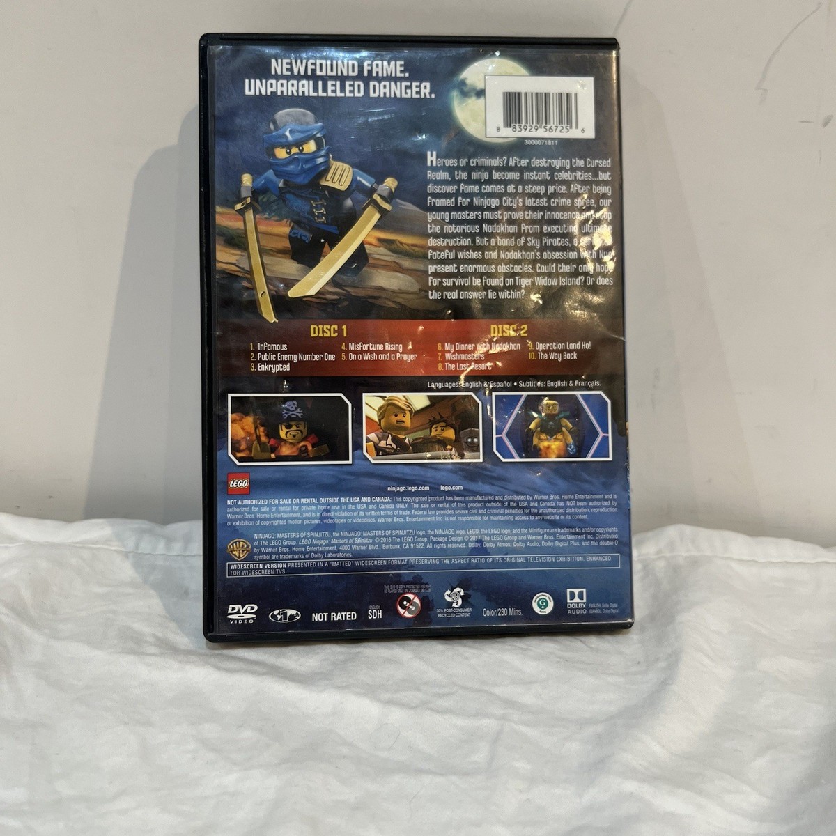 Lego Ninjago: Masters Spinjitzu-Season 6 (DVD) for sale