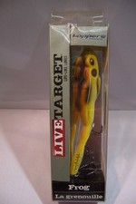 LIVE TARGET: NEW LIFE LIKE FROG FISHING LURE BAIT 4-5/8in 7/8oz TOP WATER BASS