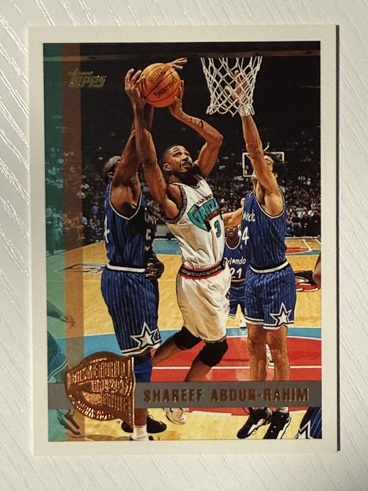 Shareef Abdur-Rahim 1997-98 Topps Minted in Springfield #94 Grizzlies