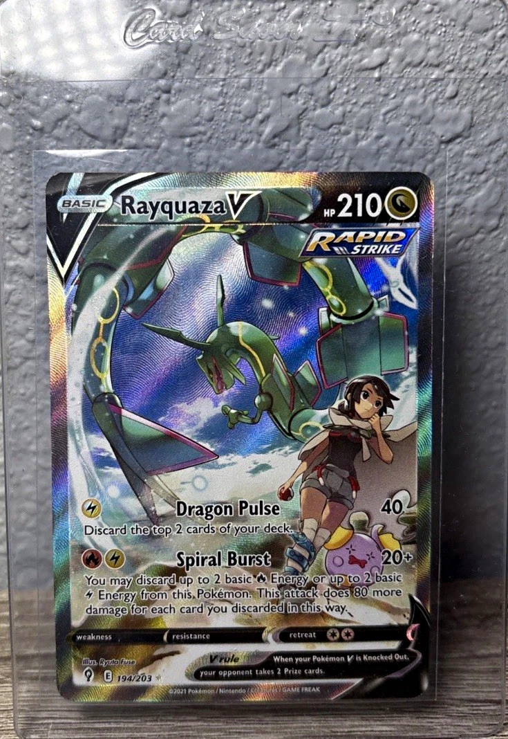 Rayquaza V 194/203 SWSH07: Evolving Skies for sale | eBay