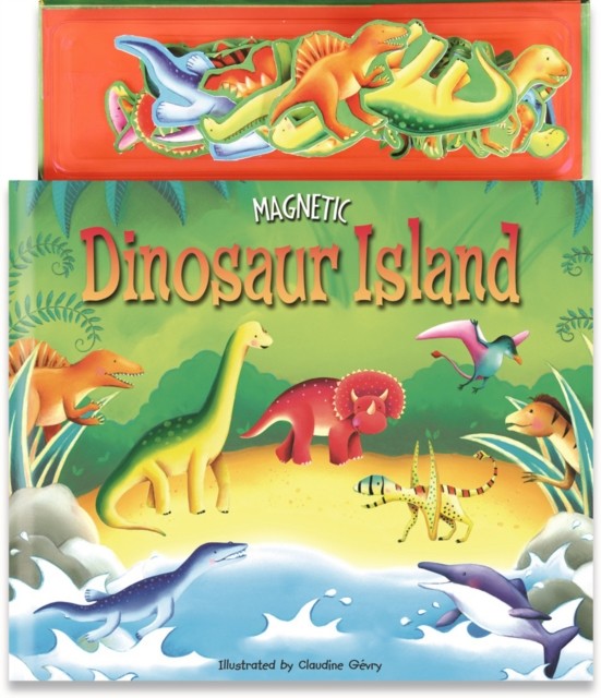 Magnetic Dinosaur Island (Magnetic by Oakley GrahamClaudine Gev (HB 2024) - Image 3