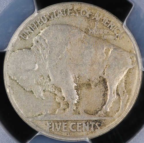 1918 / 7 D 5C Buffalo Nickel PCGS F Detail - Picture 4 of 4