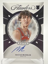 2024-25 Panini Flawless - Flawless Focus Matas Buzelis FFA-MBB /3 (RC, AU)