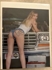 Hot Sexy Emma Sirus Signed 8x10 Photo Adult Star Authentic