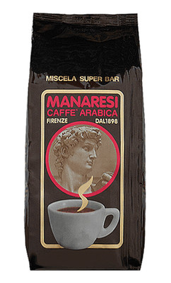 Manaresi Super Bar Brown 1kg Bohnen