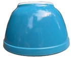 vintage 1945-49 Pyrex Primary color BLUE 1 1/2 Pt #401 Nice, Clean — photo 1