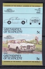 🦬Timbre Saint Vincent - Iles Grenadines - Luxe ** - 5 c Automobiles - 1984🦬