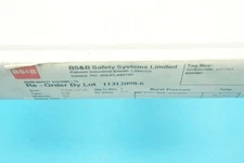 BS&B 11312098-6 SSR break disk 2 in.(2")/DN 50mm 316SS 11.37-13.23 bar(G)@80°C