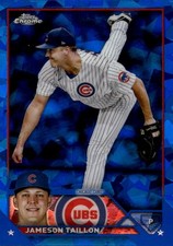 2023 Topps Chrome Sapphire Edition Taylor Hearn #354 Texas Rangers 3C