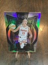 Lucy Olsen 2025 Panini Select WNBA CONCOURSE SILVER PRIZM Rookie #40 MYSTICS