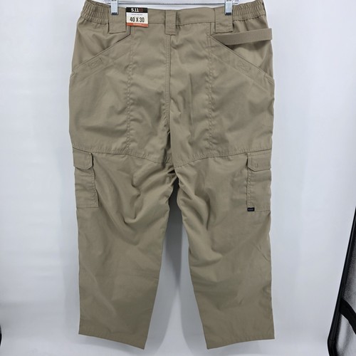 5.11 Tactical Taclite Ripstop Cargo Pants Mens 40X30 Khaki Beige Security New - Picture 8 of 13
