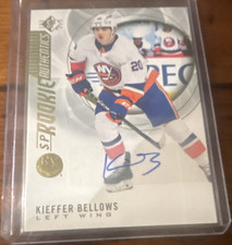 Upper Deck 2020-21 SP Retail SP Rookie Authentics Kieffer Bellows Auto #128