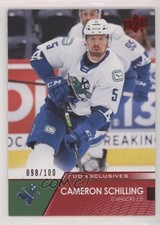 2021-22 Upper Deck AHL Exclusives 98/100 Cameron Schilling #88 z6b
