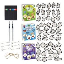 Foam Texture Painting Kit Creative Paint Art 3D Effect Painting For Kids Adults