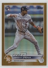 2022 Topps Update Gold Foil Jeremy Pena #US253 05ri