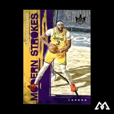 2023-24 Panini Court Kings #17 Anthony Davis Modern Strokes