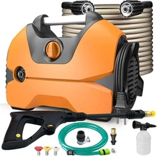 2175 PSI Pressure Electric High Pressure Washer 1800W Motor Jet Sprayer 1.85GPM