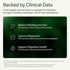 Seed Daily Synbiotic - Digestive & Gut Health - Immune Support - 60ct