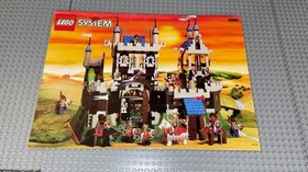 LEGO (6090) Castle: Royal Knight's Castle - 100% Complete Box Manual All Figures