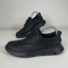 Image of Mens Skechers Black Wingtip Hands Free Slip-ins Shoes 205311 Garza-Sully Size 6