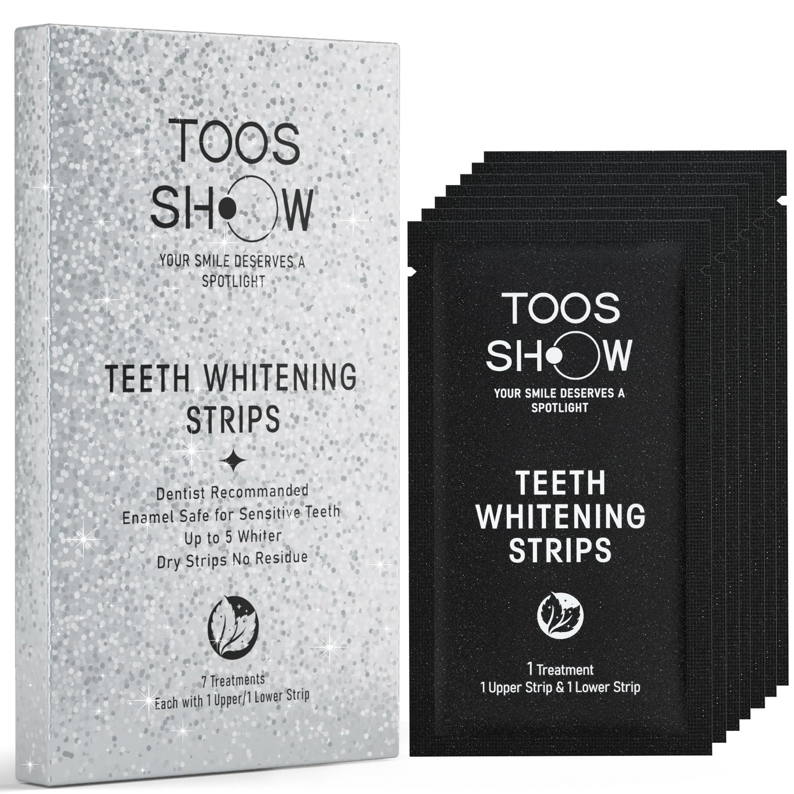 Teeth Whitening Strips for Teeth Sensitive, 7 Day Treatment, Tooth Whitening Str