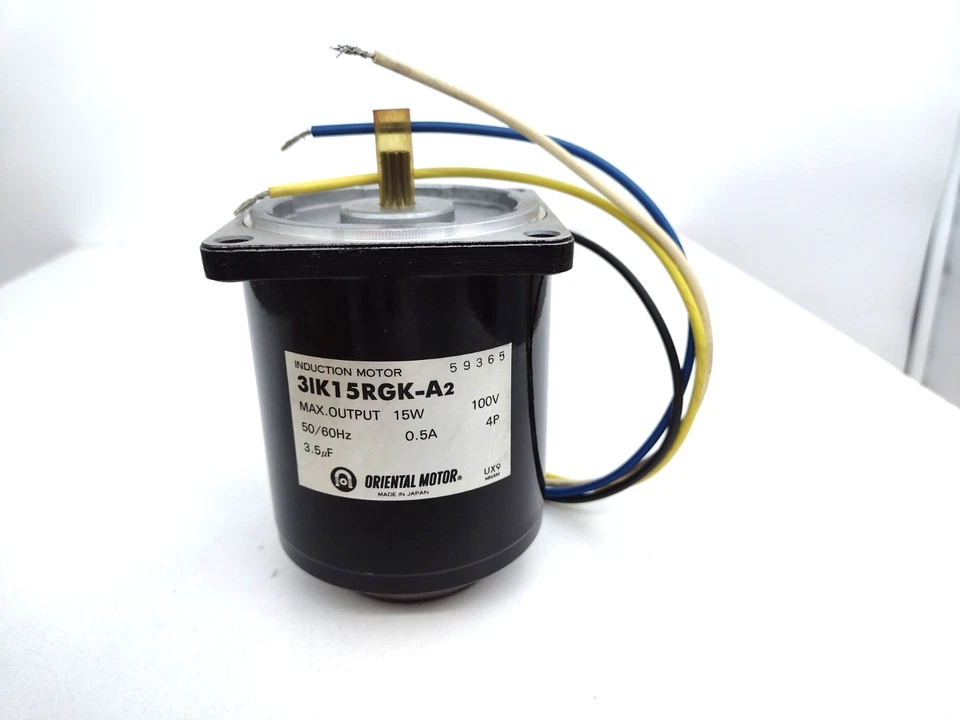 *** Oriental Motor Induction Motor 3IK15RGK-A2 15W 100V 50/60Hz 4P 0.5A - Image 2 of 4